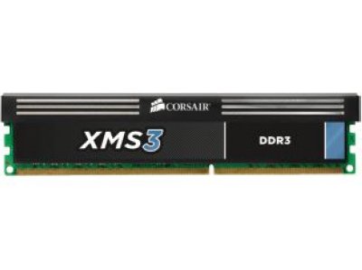 Corsair CMX4GX3M1A1600C9   DDR3 4GB 1600MHz, Corsair 1x4GB, 9-9-9-24, XMS3 Core i7,i5 CM