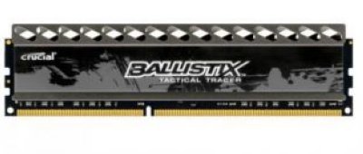 Crucial BLT4G3D1869DT2TXRGCEU   DDR3 4GB 1866MHz Ballistix Smart Tracer CL9, w/LED Red/G