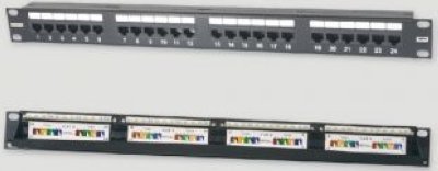 Eurolan 27B-U6-24BL  19, 24xRJ45, UTP, . 6 1U, 568A/, 