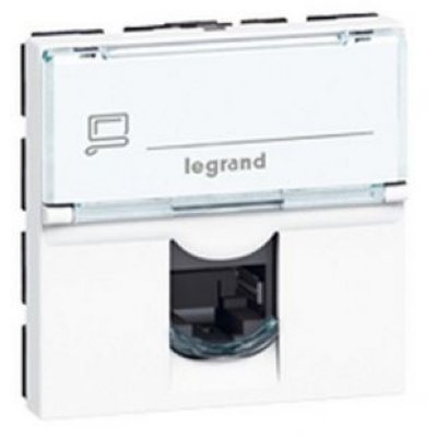 Legrand 76555  Mosaic  RJ45 (.5  FTP) 2 