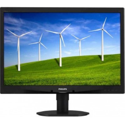 24"   PHILIPS 240B4LPYCB /00    (LCD, Wide, 1920x1200, D-Sub, DVI, DP, US