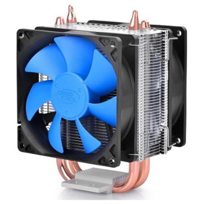  Deepcool ICE BLADE 200M Soc-AMD/1150/1155/1156/2011/ 4pin 18-30dB Al+Cu 130W 390g  D