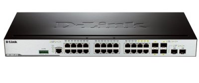  D-LINK DGS-3000-26TC  20  10/100/1000Mbps 4 - 2  SFP+