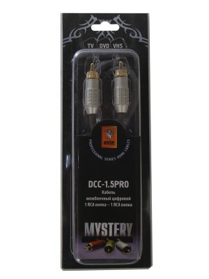  Mystery 1RCA - 1RCA 1.5m DCC-1.5PRO