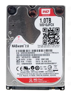   2.5" SATA3 1.0  WD Red 5400rpm 16mb ( WD10JFCX )