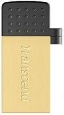   16GB USB Drive (USB 2.0) Transcend 380, Gold Plated (TS16GJF380G)