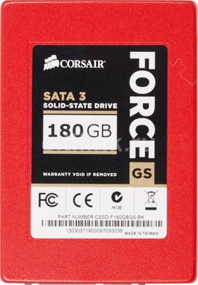  SSD CORSAIR Force GS CSSD-F180GBGS-BK, 180 , SATA III