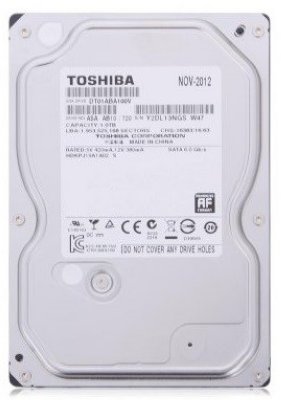   3.5" 1 Tb 5700rpm 32Mb cache Toshiba SATAIII DT01ABA100V