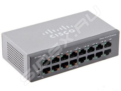  Cisco SF100D-16P-EU  16  10/100Mbps PoE