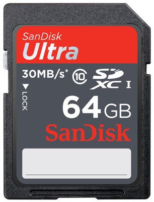   SecureDigital SecureDigital 64Gb SanDisk XC Ultra Class10 (SDSDU-064G-U46)