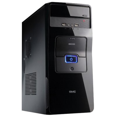  ATX Miditower GMC Eco USB 3.0 Black