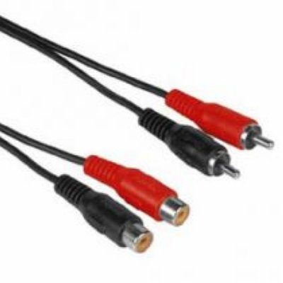 HAMA H-43411   2 x RCA () - 2 x RCA ()  PE 5 