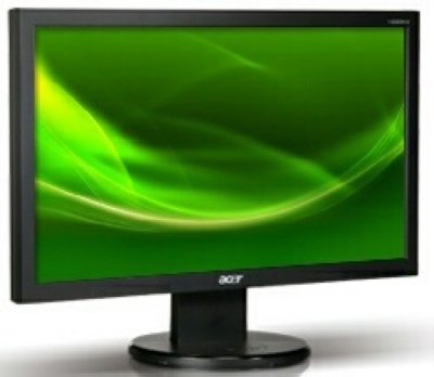  20" Acer V203HLAObd LED 20 (1600*900), 5ms, 250 cd/m2, 12M:1, 176/176, DVI-D, VGA (D-Sub) ET