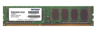   Patriot Memory PC3-10600 DIMM DDR3 1333MHz - 8Gb PSD38G13332