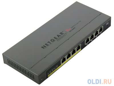  NETGEAR GS108PE-100EUS 8-port 10/100/1000 Mbps (including 4 PoE) switch ProSafe Plus with