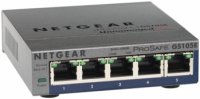  NETGEAR GS105E-100PES 5-port 10/100/1000 Mbps switch ProSafe Plus with external power s