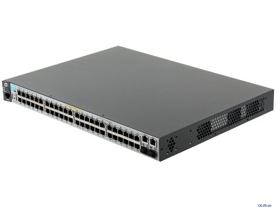  HP 2530-48-PoE+ Switch (J9778A) Managed, L2, 48*10/100 + 2*10/100/1000 + 2*SFP, PoE+ 382W