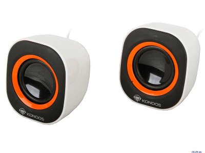  Konoos 2,0 Usb KNS-PU10-W (), 2  2,5    2  5W Rms