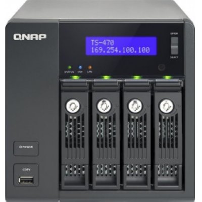   QNAP TS-470      .  Intel Celeron 2,