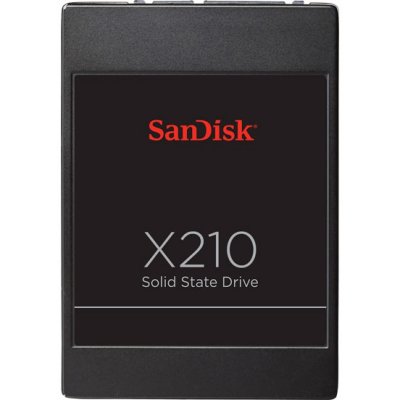  2.5" 128Gb SanDisk X210 (SD6SB2M-128G-1022I), SATA 6Gb/s, Read/Write: 505 MBs/470 MBs, 7mm