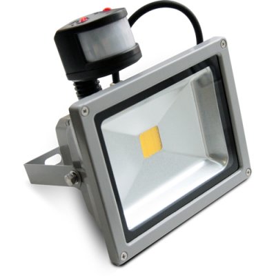 Floodlight PIR IP65 XF-FL-PIR-20W-4K, 20 , 4000K, 1850 , 220 ,  ,    