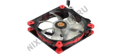   Thermaltake (CL-F017-PL12RE-A) Luna 12 LED Red (3 , Red LED, 120x120x25mm, 20.7 ,