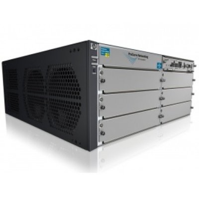  HP (J9642A) E5406 zl with Premium Software, 6 open module slots, HP PCM+, 379.2 Gbps