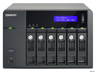   QNAP TS-670 Pro      . Intel Core i3-3220 3,3 