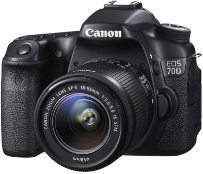 Canon EOS 70D kit 18-55 IS STM   CMOS 20.2MPix, 5472 x 3648, LCD 3" , Wi