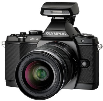       OLYMPUS OM-D E-M5 BLACK PREMIUM 1250 KIT BLACK WI