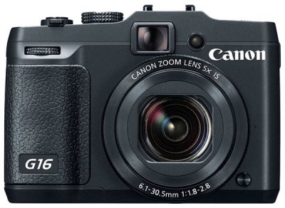  Canon PowerShot G16 (12.1Mp, 5x zoom, SD, USB)