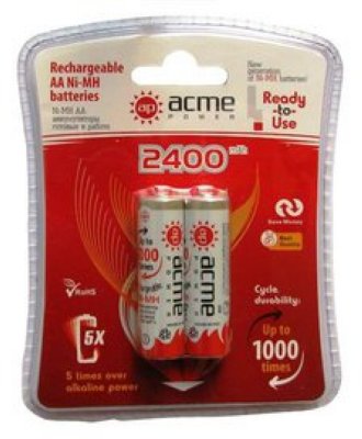   ACMEPOWER AA 2400 mAh