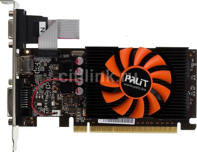 Palit GeForce GT 440  PCI-E 1Gb 128bit GDDR3 GF108 40  780/1600Mhz DVI(HDCP)/HDMI/VGA RT