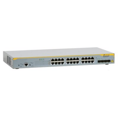 Allied Telesis AT-x210-24GT  l2+ switch with 20 x 10/100/1000TX ports and 4 100/1000TX/SFP