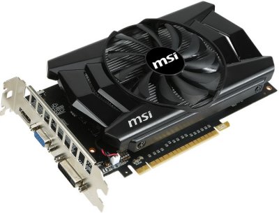  MSI GeForce GTX 750 Ti 1059Mhz PCI-E 3.0 2048Mb 5400Mhz 128 bit DVI HDMI HDCP N750Ti-2GD5