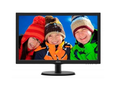  21.5" Philips 223V5LSB2/1062  TN LED 1920x1080 600:1 DC 10000000:1 200cd/m2 5ms VGA