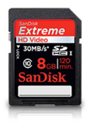   SDHC 8Gb Class 10 SanDisk Extreme Pro UHS-I SDSDXPA-008G-X46