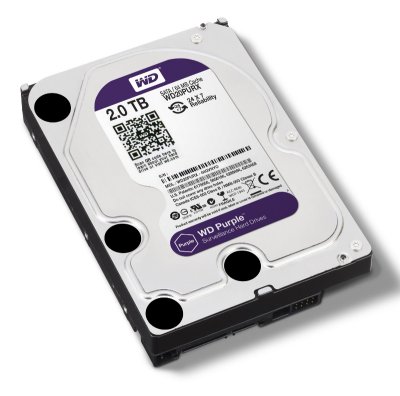 Western Digital WD20PURX   SATA 2TB 3.5" WD Purple SATA 6Gb/s 64MB 145/145MB/s ( 