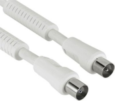  HAMA H-43568 (Coaxial) 1.5 m, white