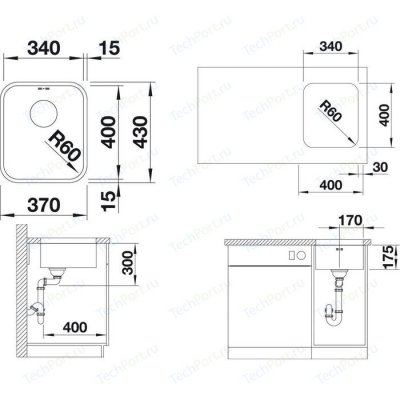   Blanco Supra 340-U (518200)    -