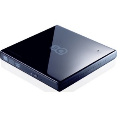  DVD+RW  3Q Glaze 3QODD-T105U-EB08 Slim, USB2.0, Black, RTL