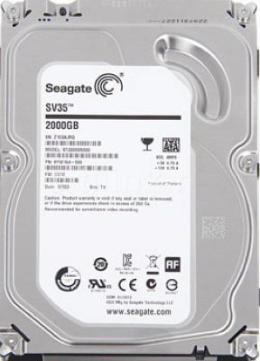   2.0Tb Seagate SV35.2 Series ST2000VX000 SATA 6 Gb/s, 64 MB Cache, 7200 RPM ( 