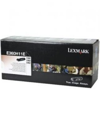 E360H11E  Lexmark E360, E46x High Yield Return Program Toner Cartridge