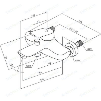 Am.Pm Bliss L  195      ,  (F5310000)