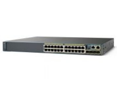 Cisco WS-C2960S-24TD-L  Catalyst Catalyst 2960S 24 GigE, 2 x 10G SFP+ LAN Base