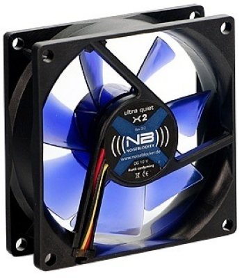   . Noiseblocker BlackSilentFan X2, 80mm, 1800rpm, 18dBa