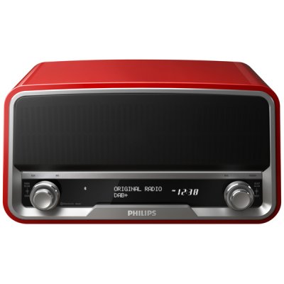 Philips ORT7500/10 Red/Silver 