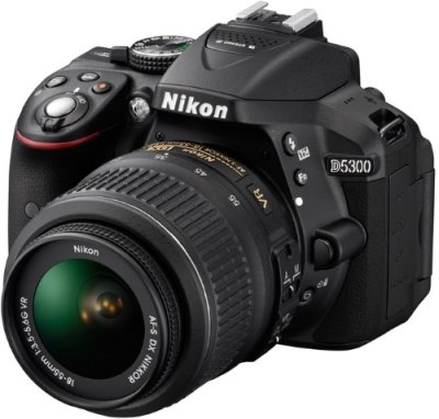    NIKON D5300 Kit 18-55 VR II Black (  )