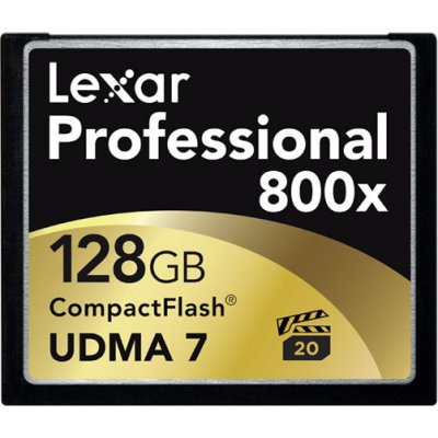   Lexar Professional 800X CF 128Gb (120Mb/s)