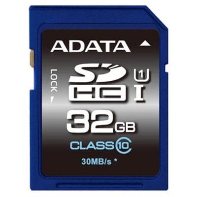 A-Data AUSDH32GUI1-R   32GB micro SDHC Class10 Premier Pro UHS-I U1 (R/W 45/40 MB/s) 